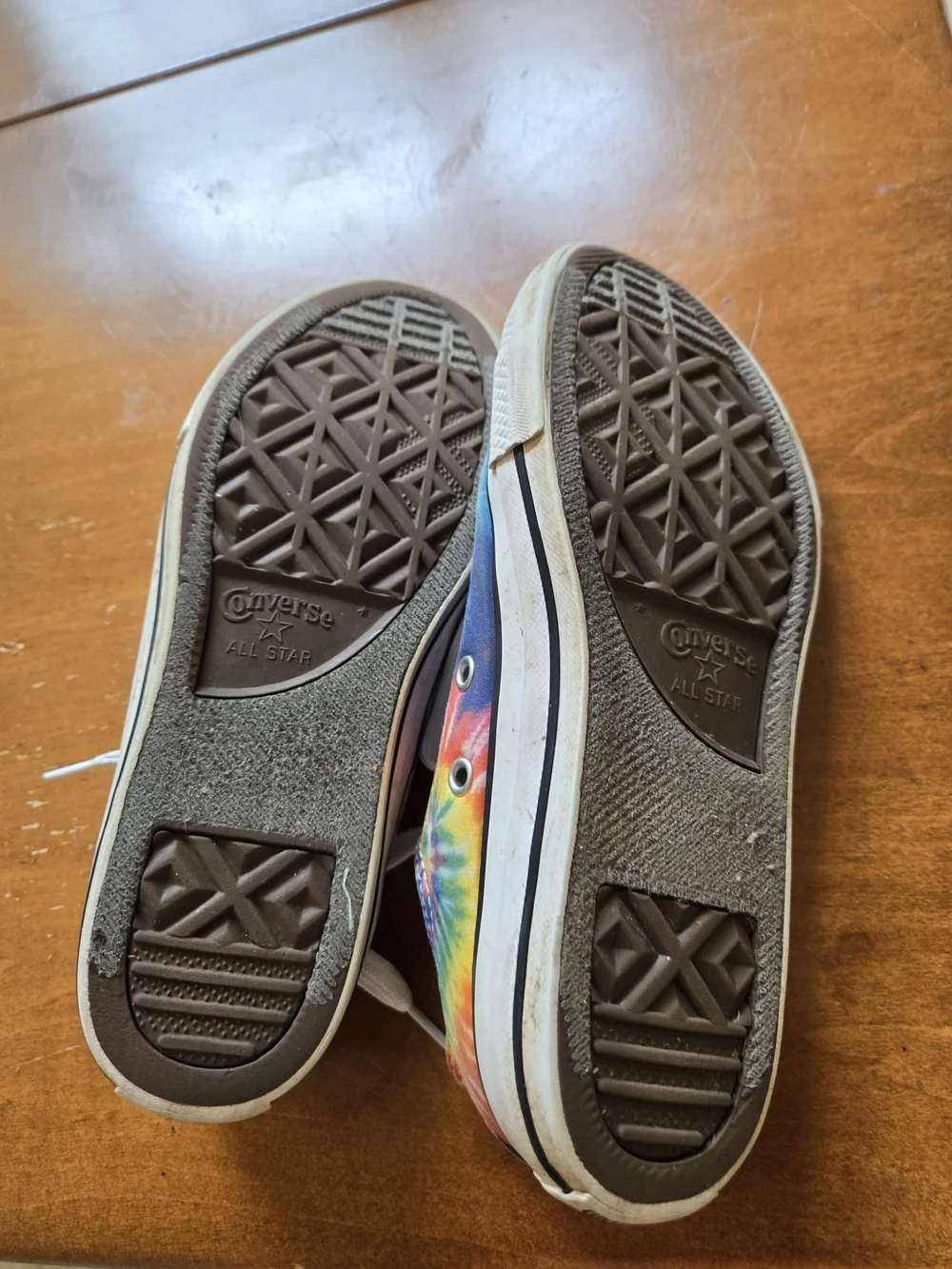 Converse Kids Tie-Dye Low Top Sneakers - Rainbow